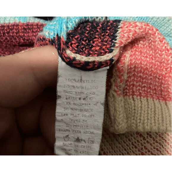 Styleholic Southwest Aztec Long Sleeve Open Front Drape Cardigan Women Size M - Picture 3 of 9